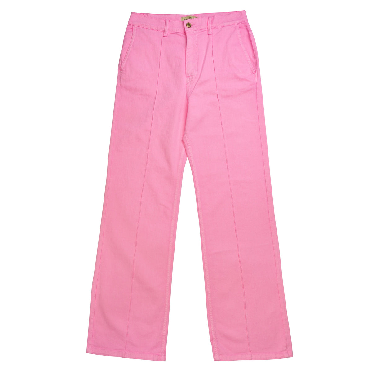 Pale Pink Macana Wide Leg Jeans