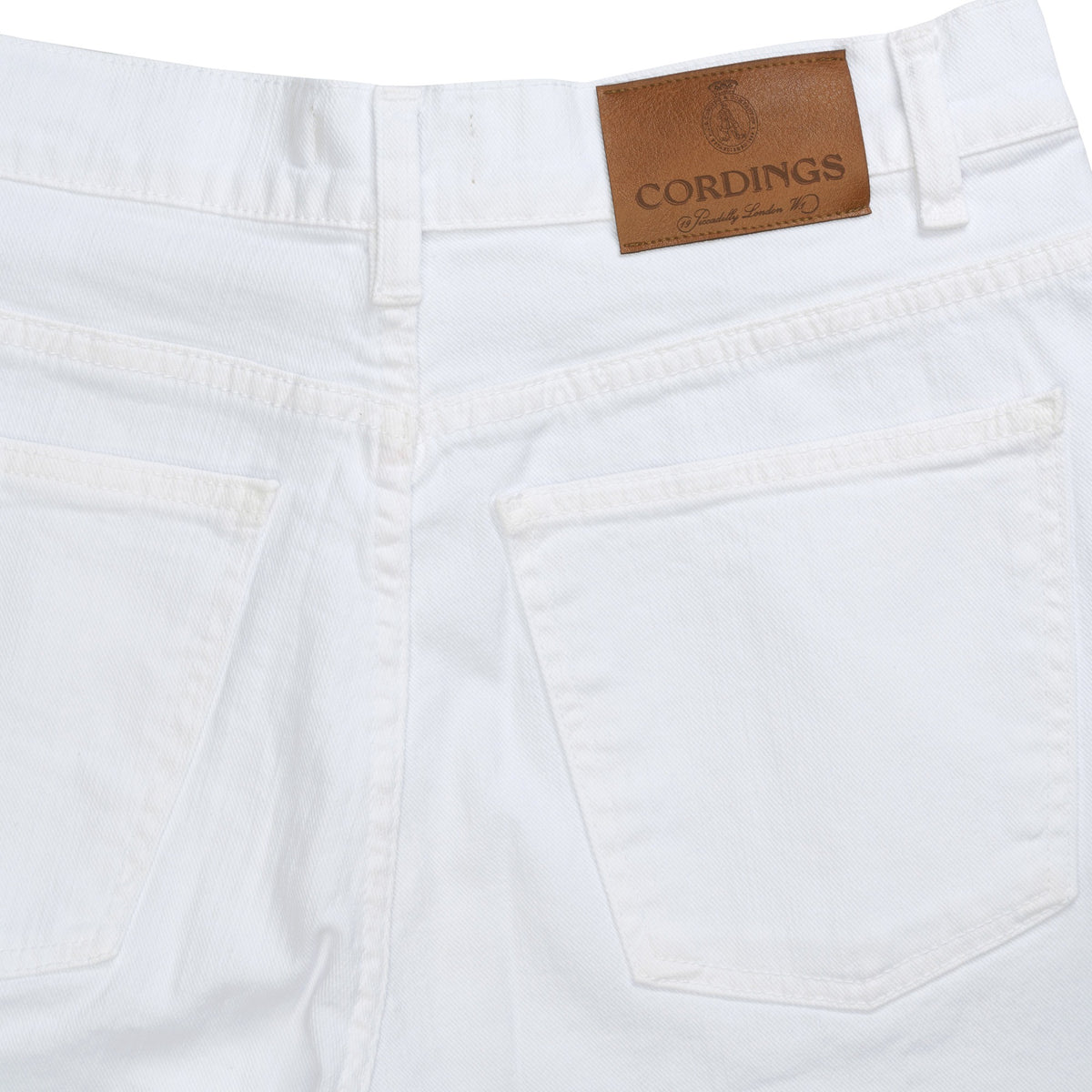 White Macana Wide Leg Jeans