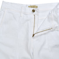 White Macana Wide Leg Jeans