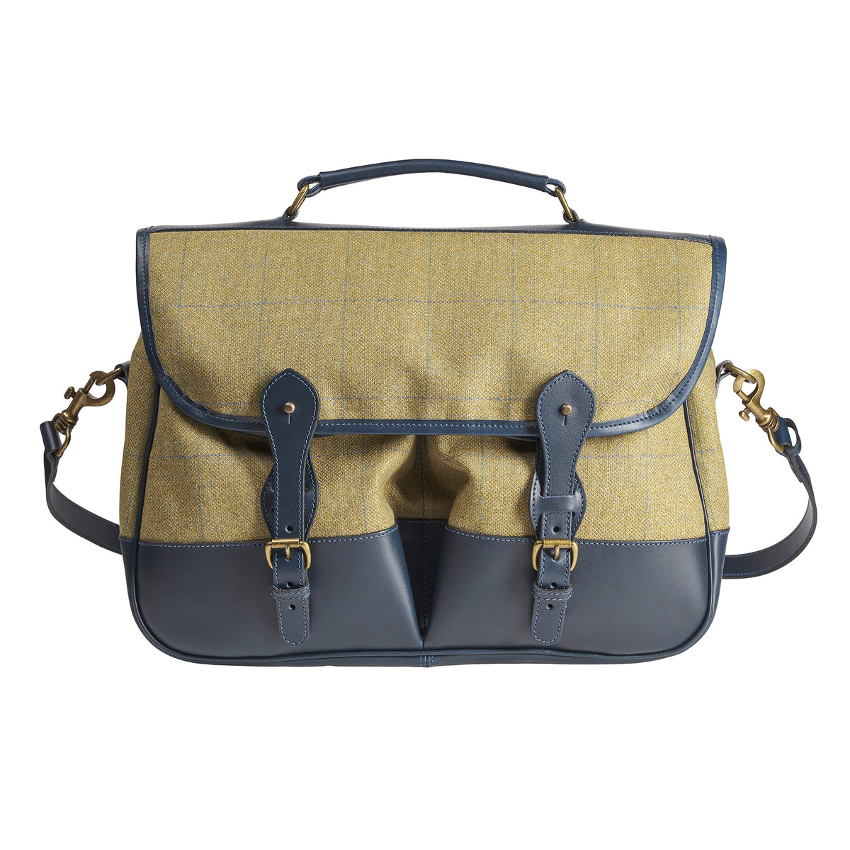 House Check Tweed Clipper Bag
