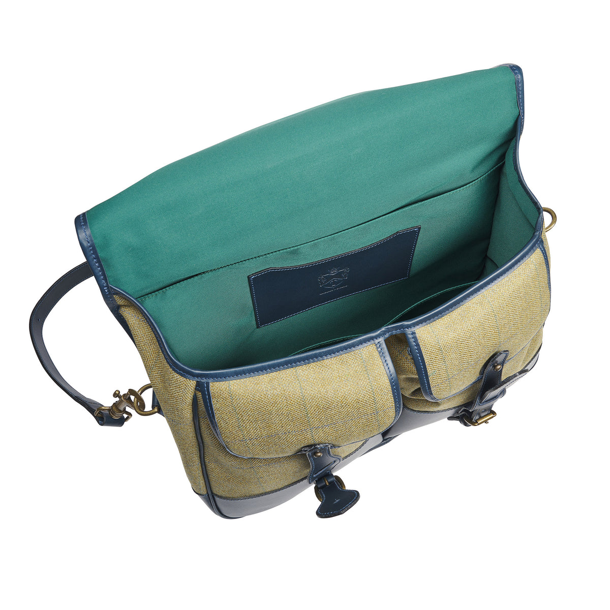 House Check Tweed Clipper Bag