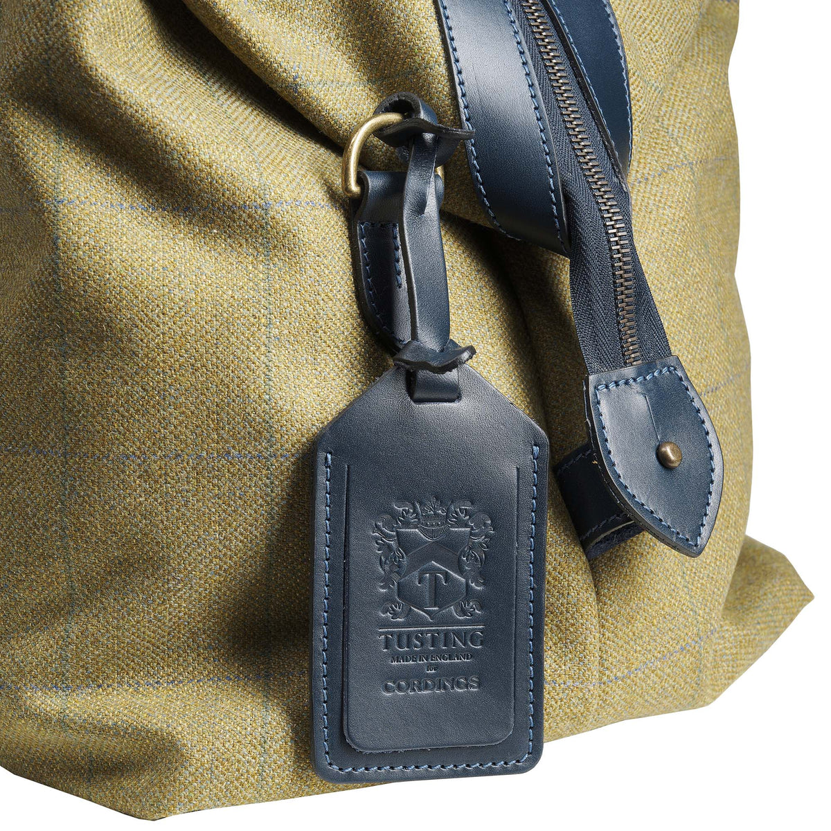 House Check Tweed Medium Holdall Bag
