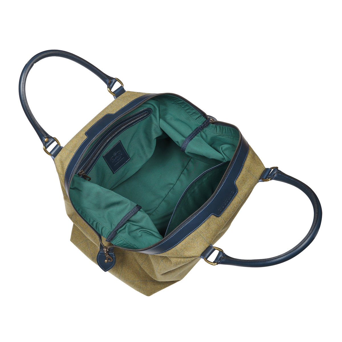 House Check Tweed Medium Holdall Bag