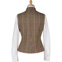 Wincanton Tweed Fitted Collared Waistcoat