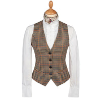 Wincanton Tweed Uncollared Waistcoat
