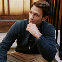 Dundee Marl Full Zip Jumper