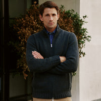 Dundee Marl Full Zip Jumper