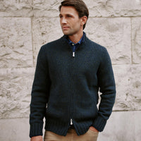 Dundee Marl Full Zip Jumper