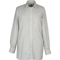 Green Purple Medium Tattersall Shirt