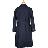 Navy Hampton Mackintosh Raincoat