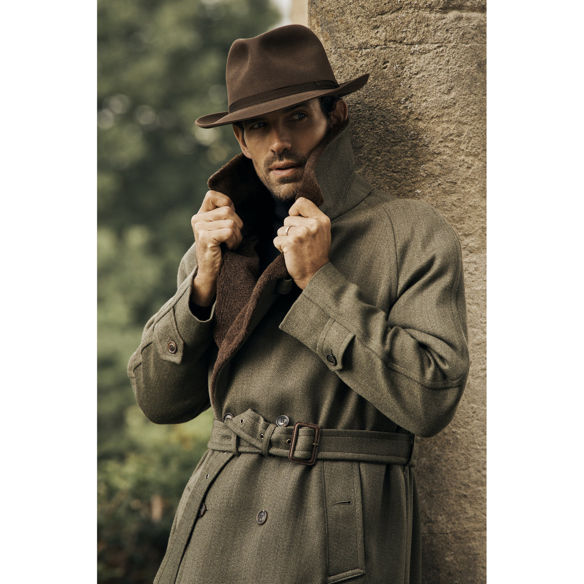 Nevis Double Breasted Alpaca Coat