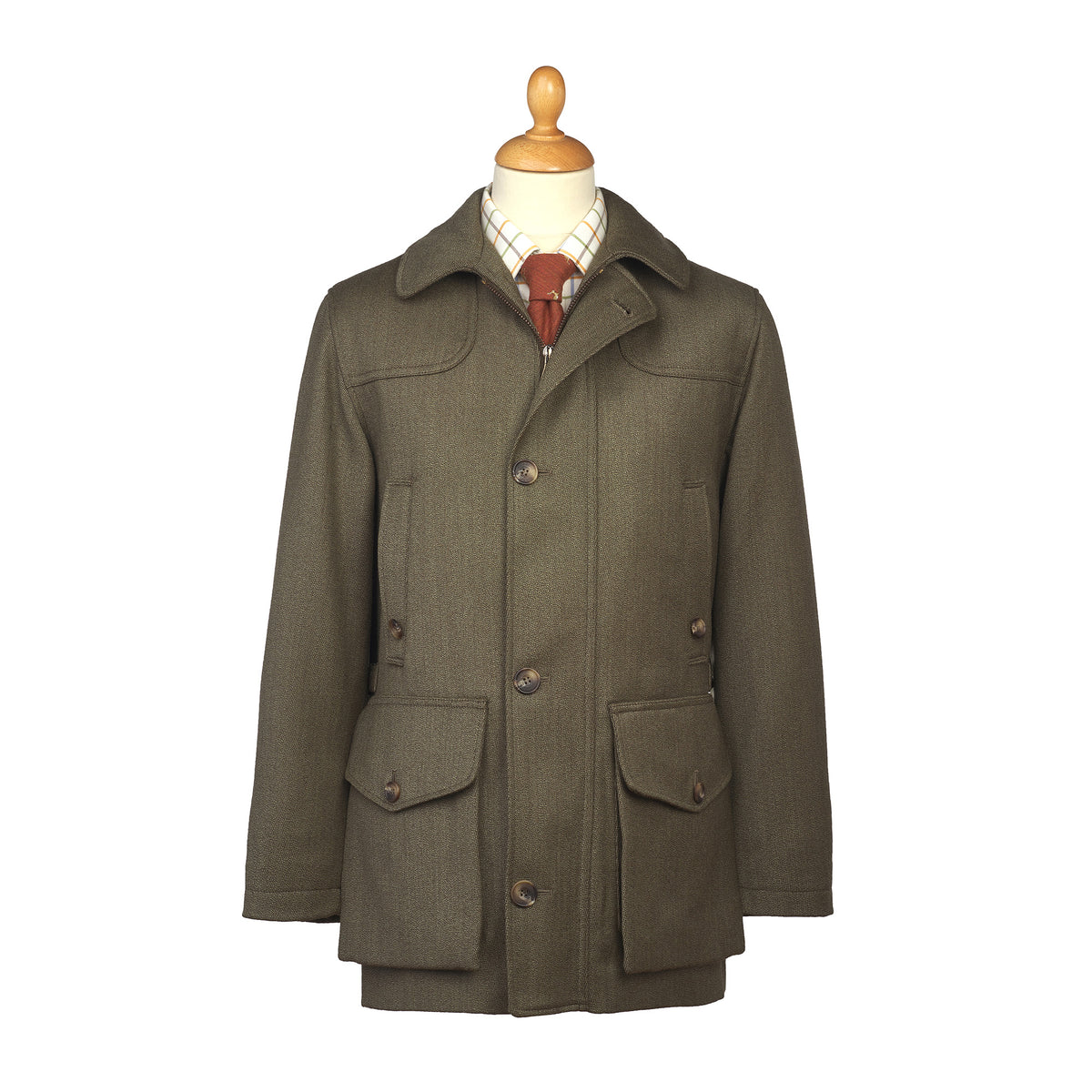 Hunter Green Chepstow Keepers Field Coat