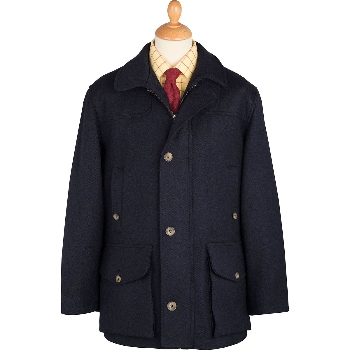 Navy Chepstow Keepers Field Coat