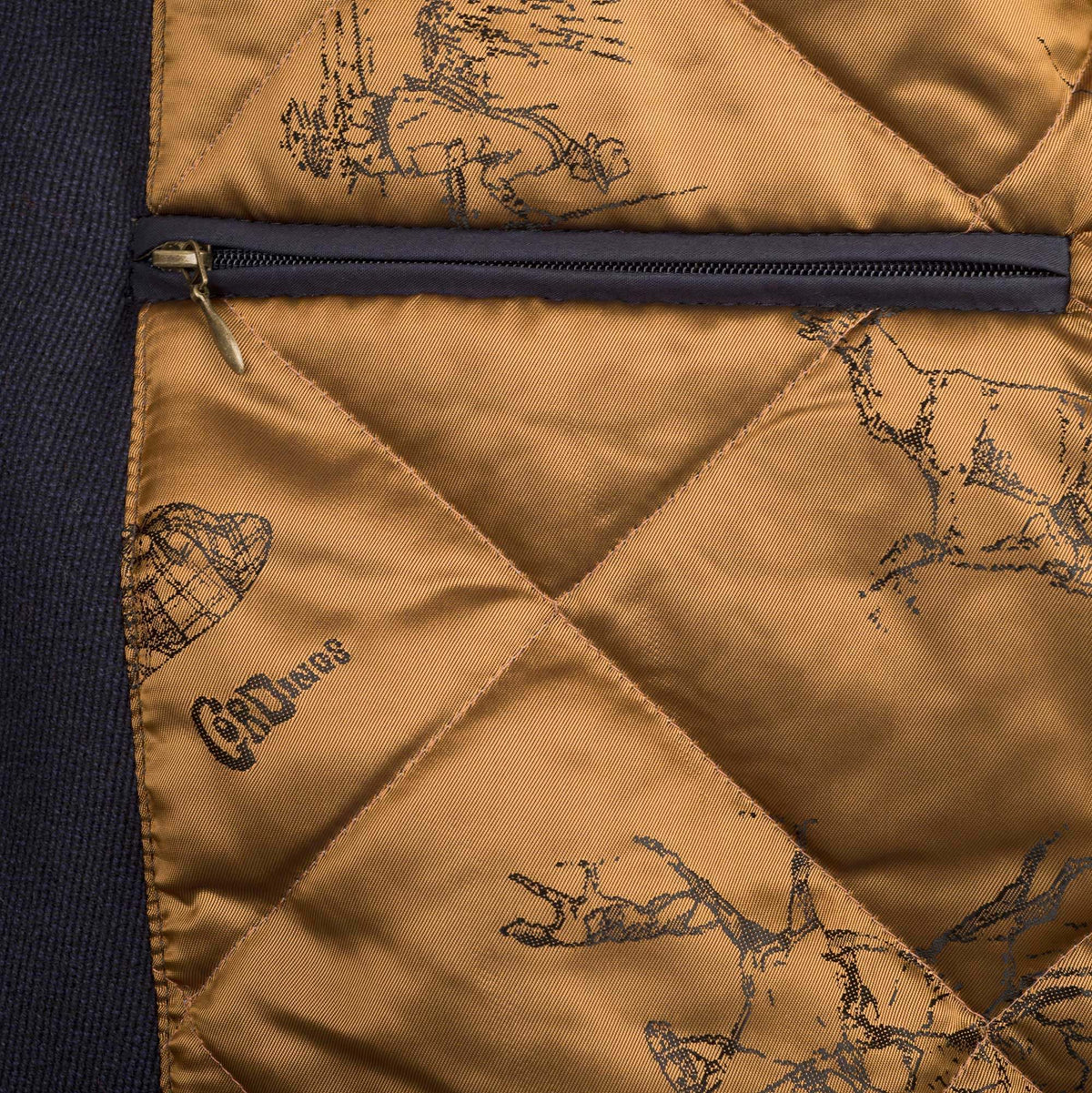 Navy Chepstow Keepers Field Coat
