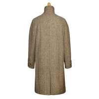 Black & Cream Herringbone Donegal Follifoot Coat