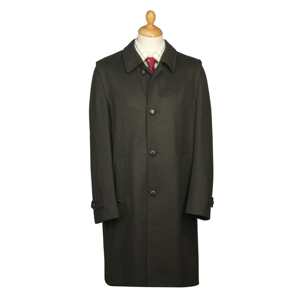 Green Austrian Loden Hubertus Coat