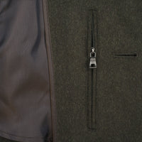 Green Austrian Loden Hubertus Coat