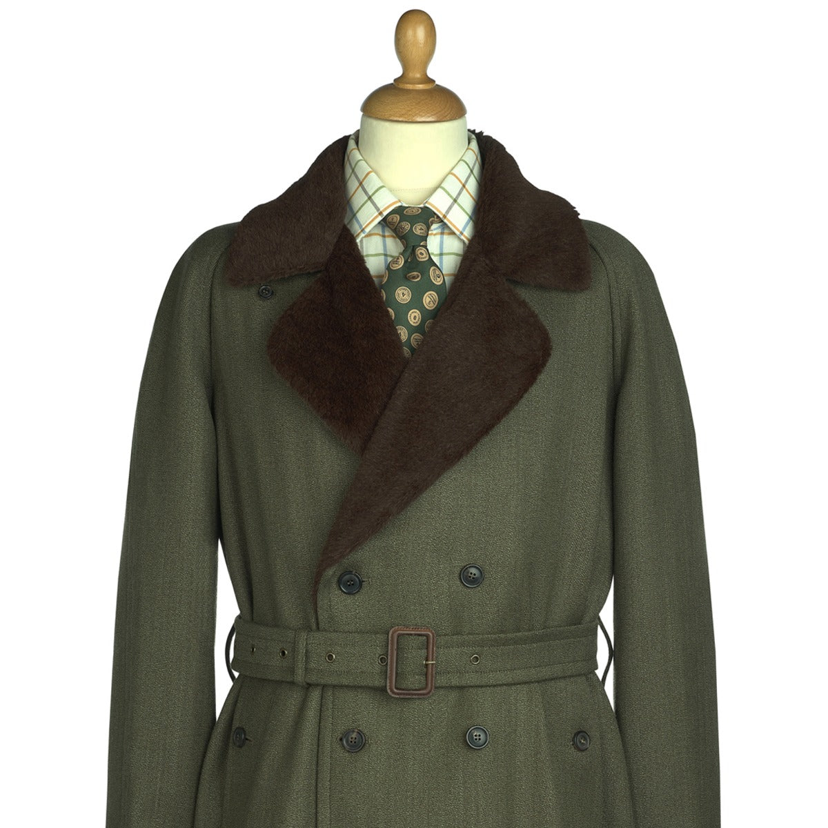 Nevis Double Breasted Alpaca Coat