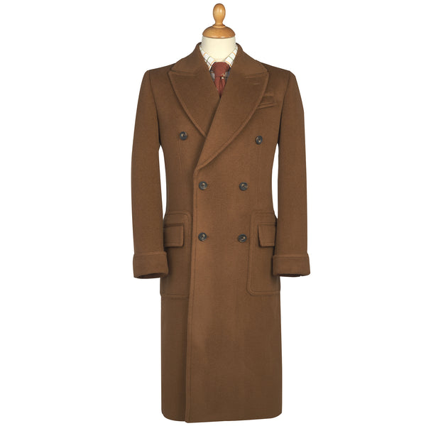 Chestnut Double Breasted Polo Coat