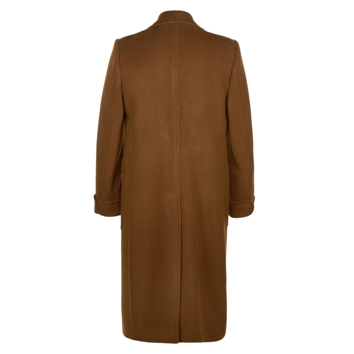 Brown Double Breasted Polo Coat