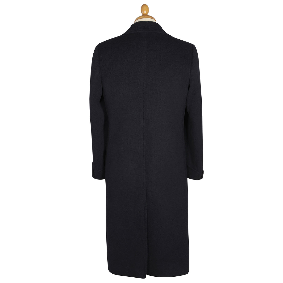 Navy Double Breasted Polo Coat