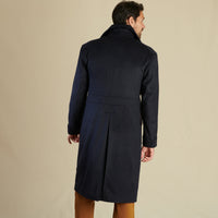 Navy Charcoal Coldstream Loden Coat
