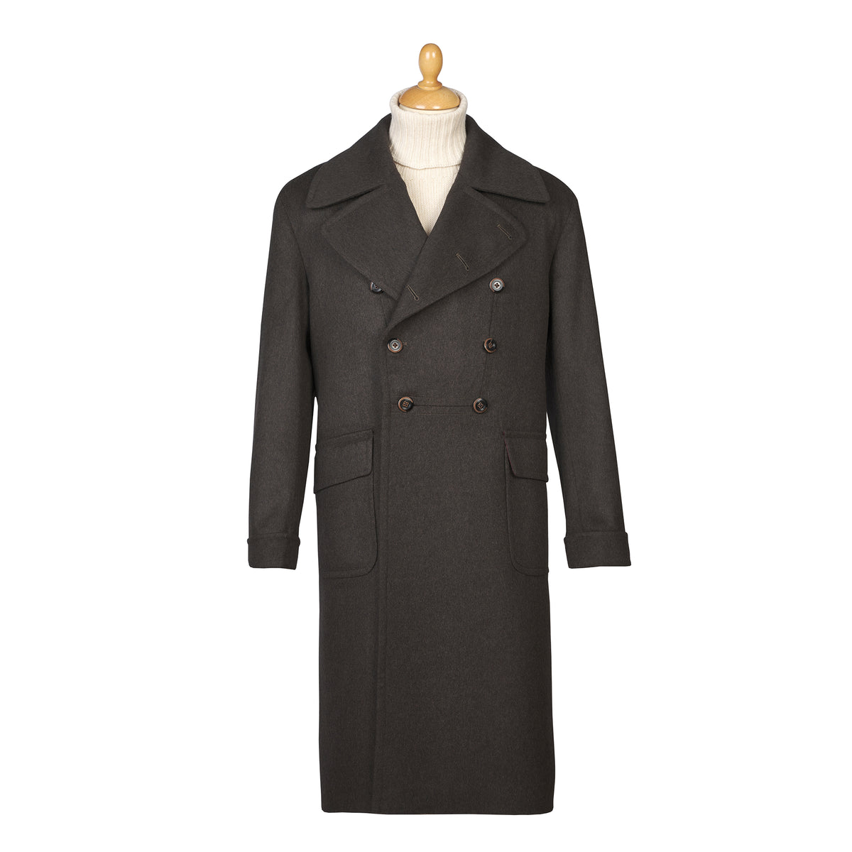 Brown Coldstream Loden Coat