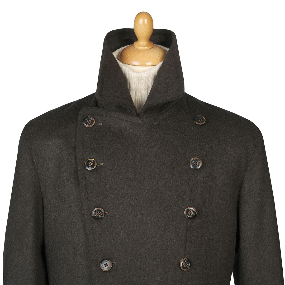 Brown Coldstream Loden Coat