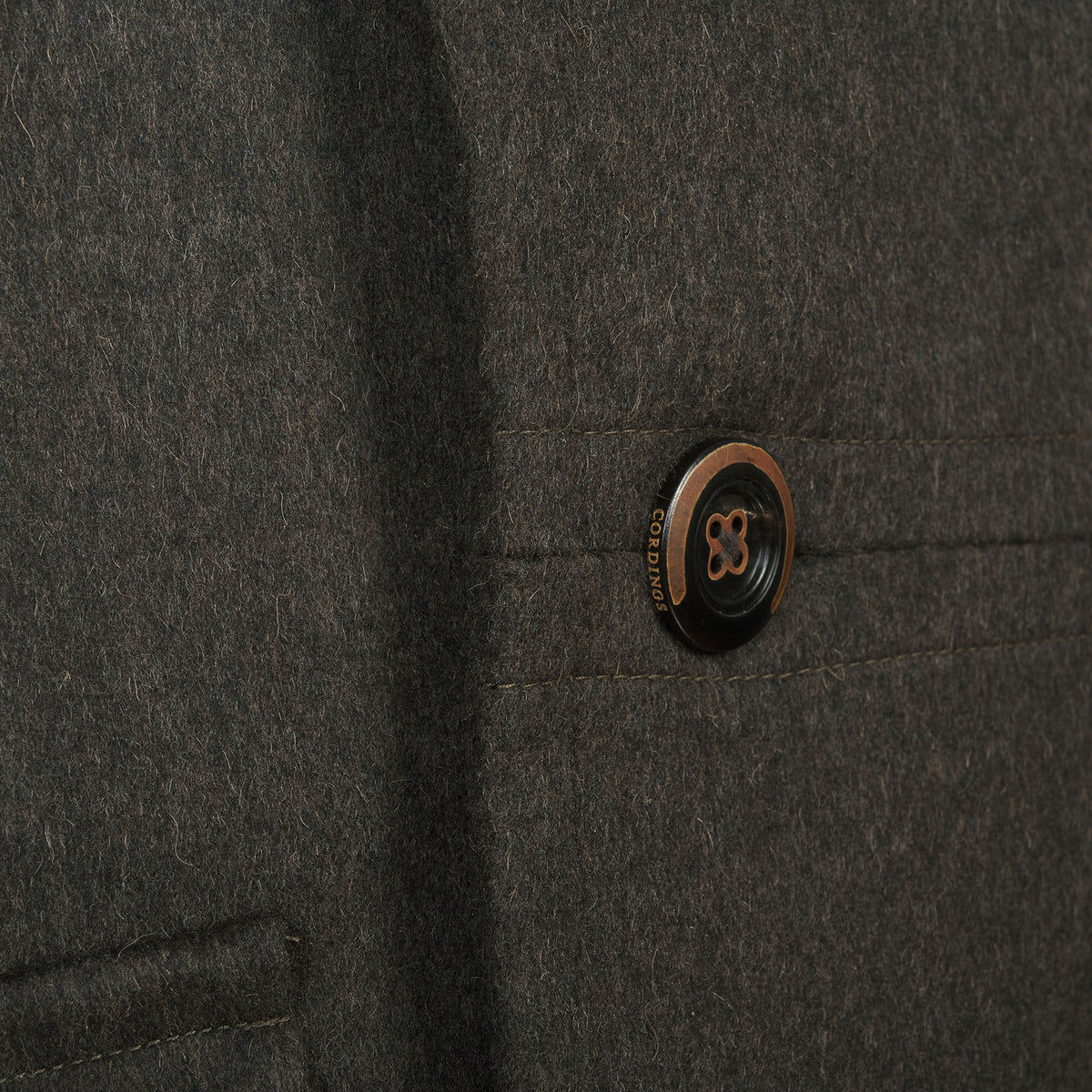 Brown Coldstream Loden Coat