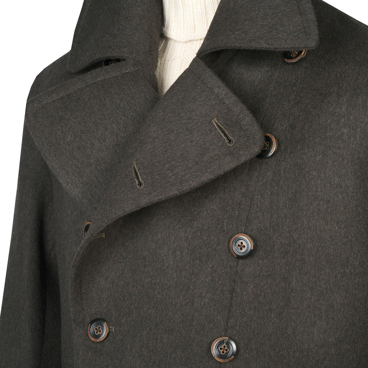 Brown Coldstream Loden Coat