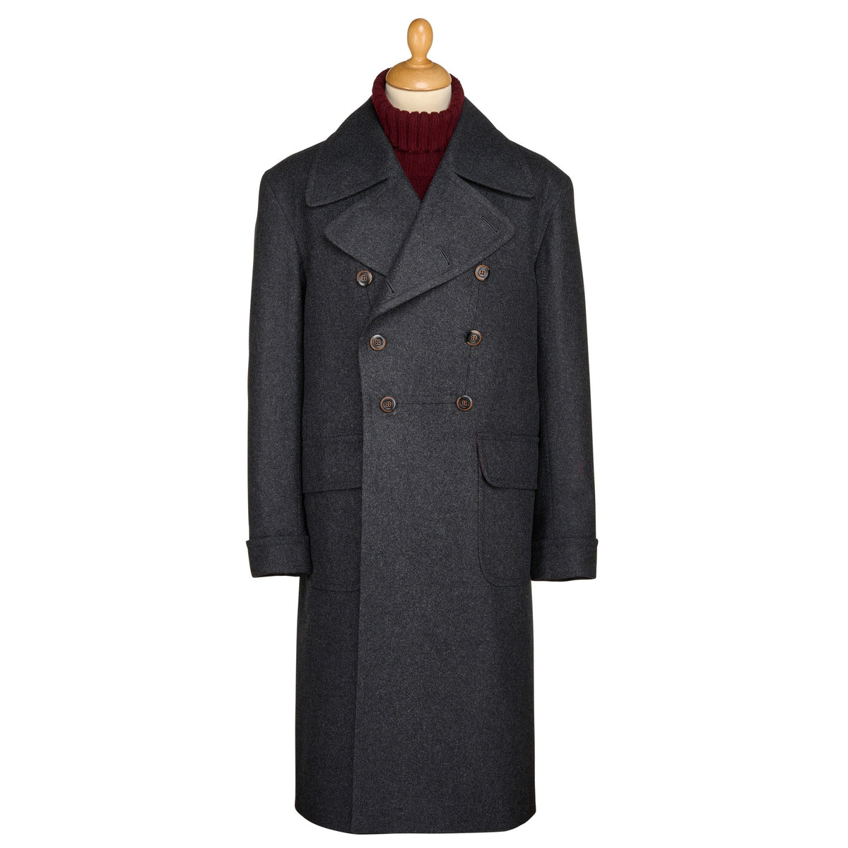 Gunmetal Coldstream Loden Coat