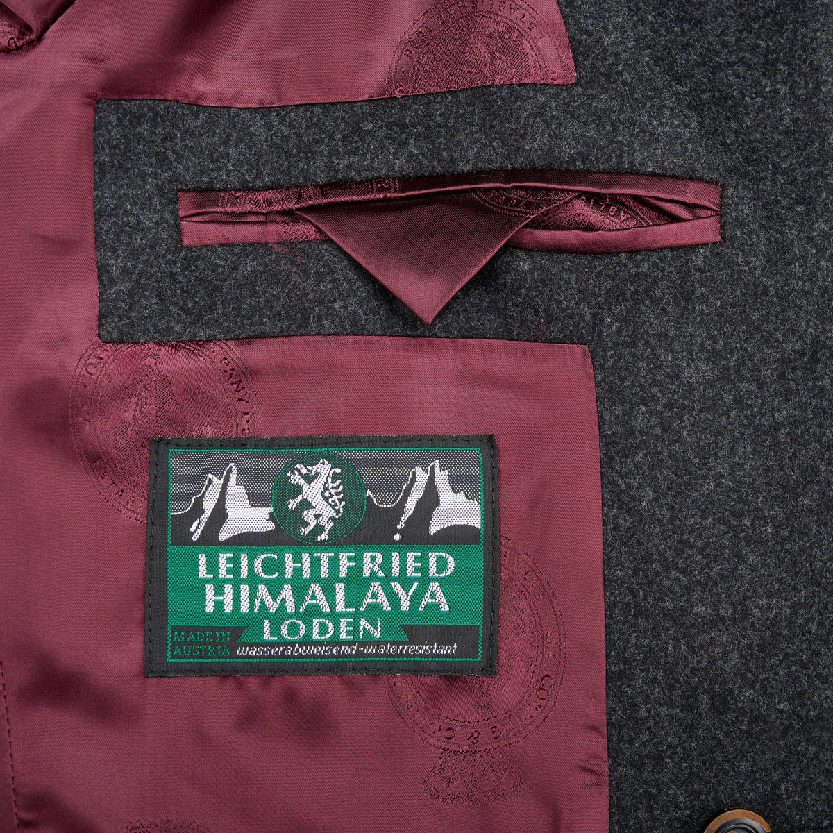 Gunmetal Coldstream Loden Coat