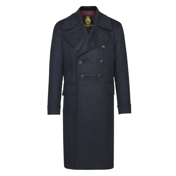 Navy Charcoal Coldstream Loden Coat
