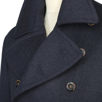 Navy Charcoal Coldstream Loden Coat