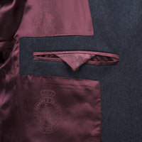 Navy Charcoal Coldstream Loden Coat
