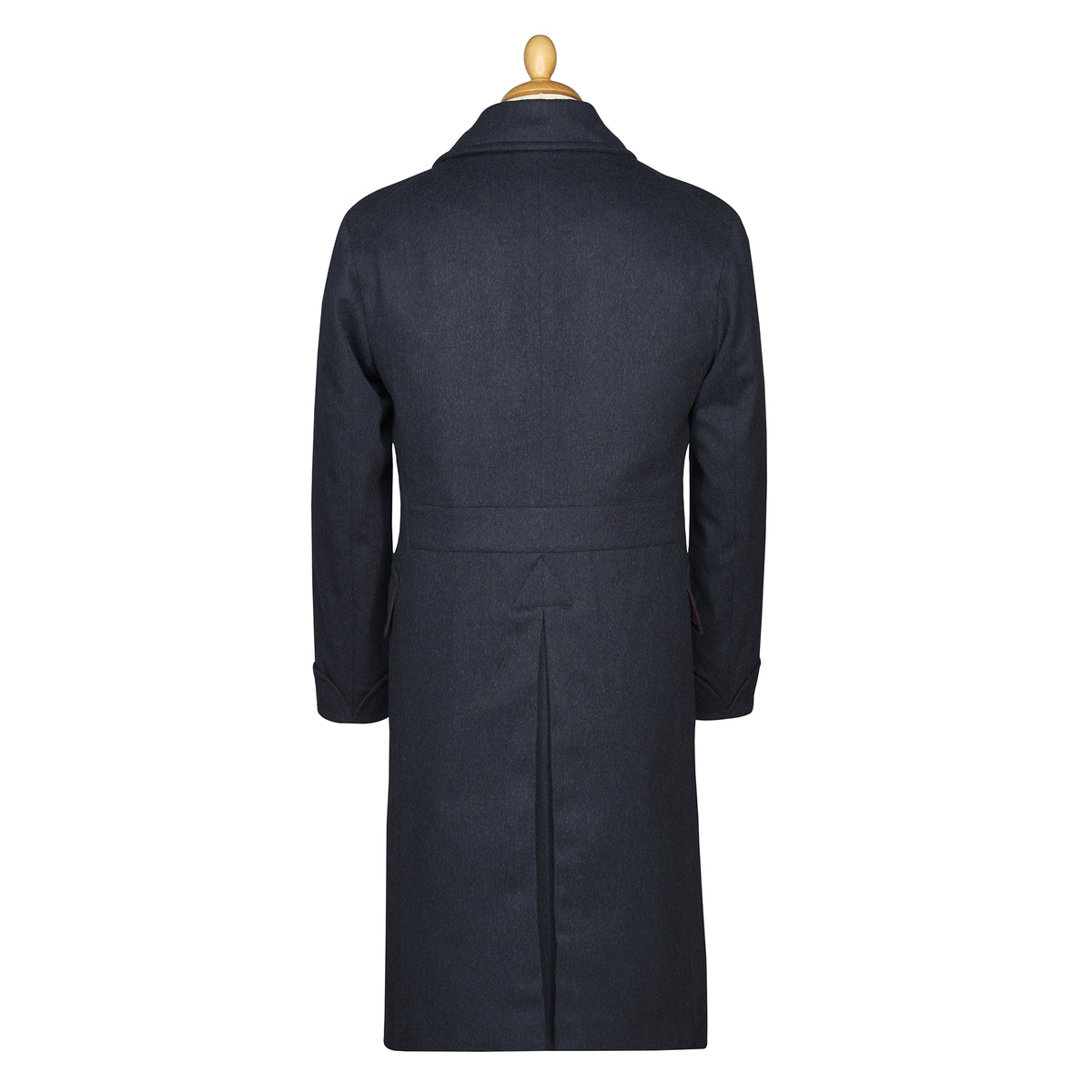 Navy Charcoal Coldstream Loden Coat