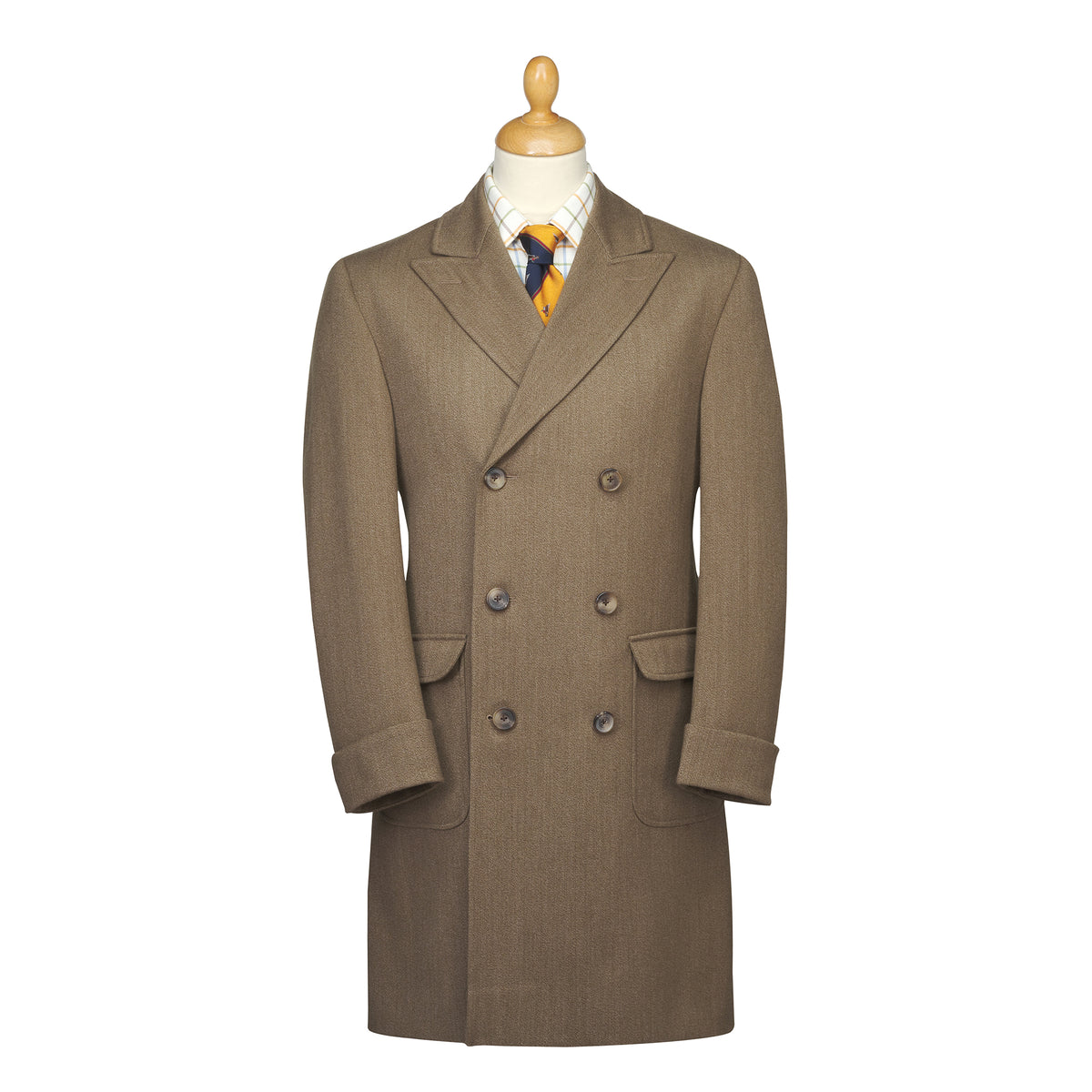 Double Breasted Charles Covert Coat