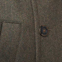 Conrad Herringbone Tweed Car Coat