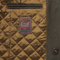 Conrad Herringbone Tweed Car Coat