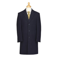 Navy Regent Single Breasted Coat