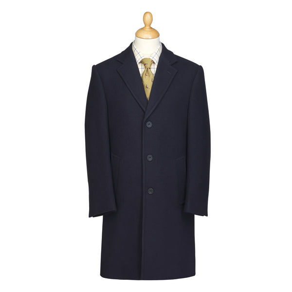Navy Regent Single Breasted Coat