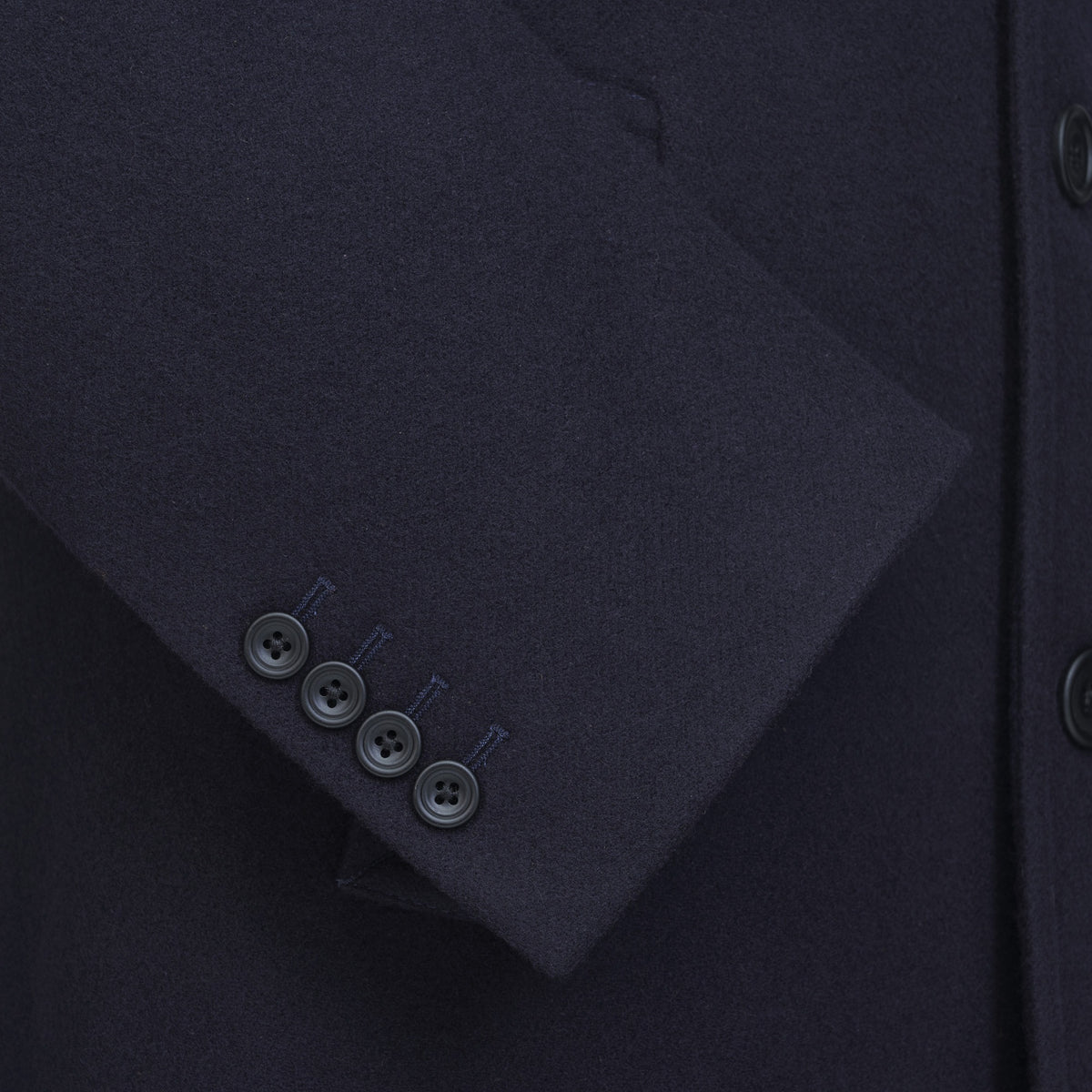 Navy Regent Single Breasted Coat