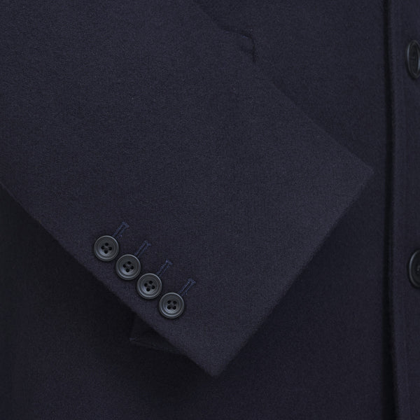 Navy Regent Single Breasted Coat
