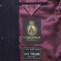 Navy Regent Single Breasted Coat