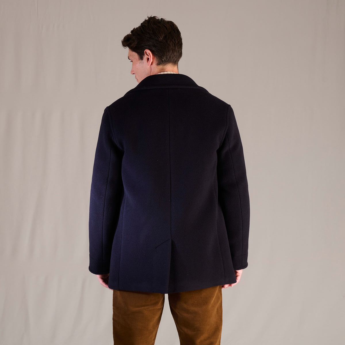 Navy Portsmouth Peacoat