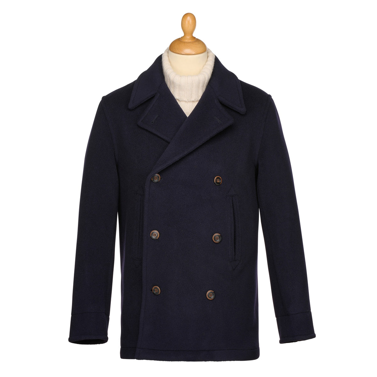 Navy Portsmouth Peacoat