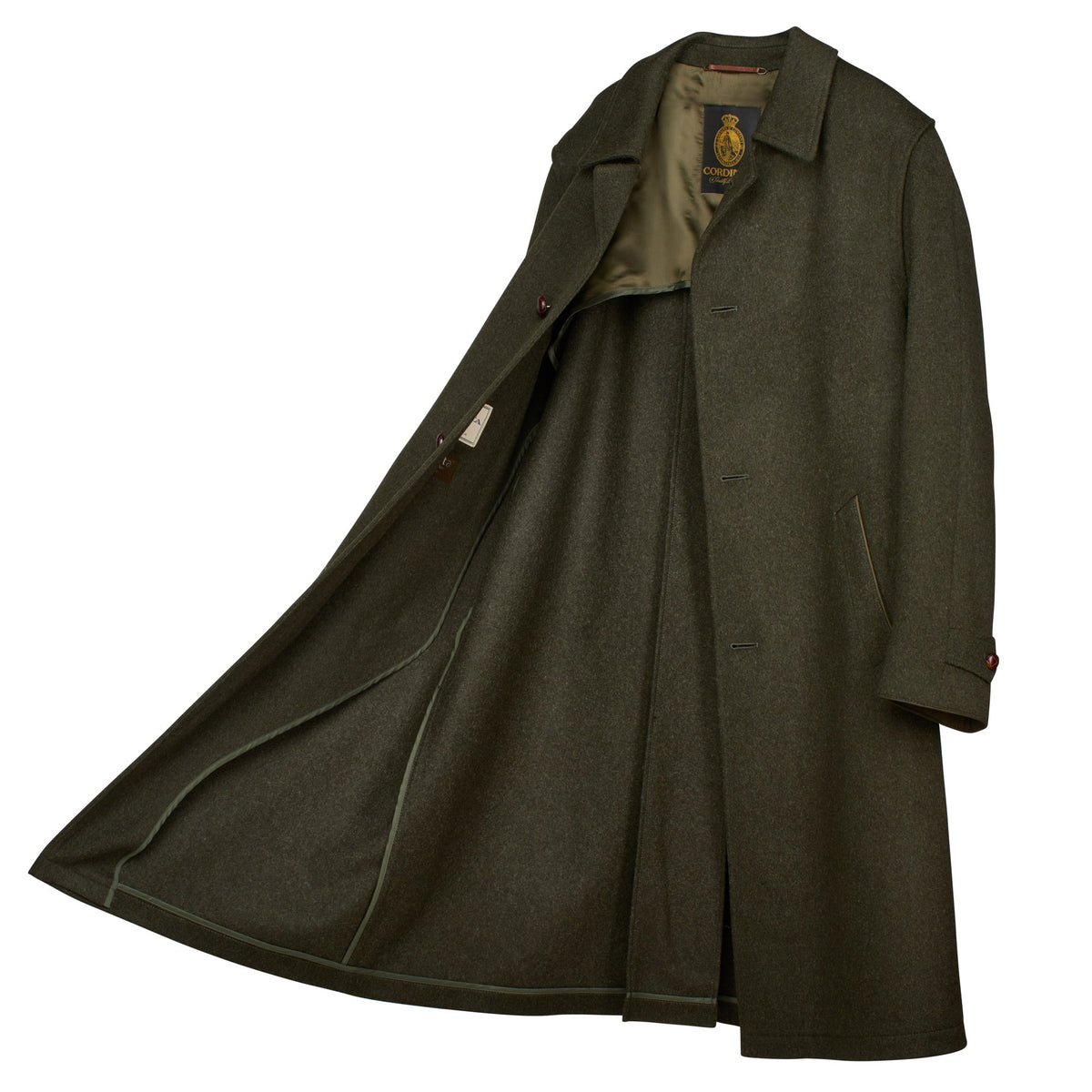 Loden Green Austrian Hubertus Coat