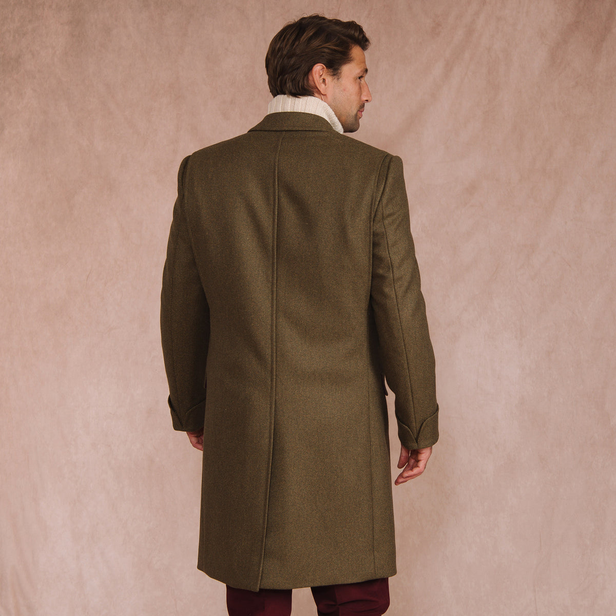 Warwick Tweed Overcoat