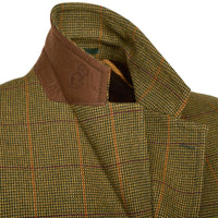 Sporting Check Tweed Covert Coat