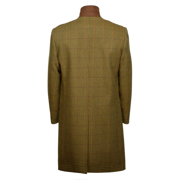 Sporting Check Tweed Covert Coat